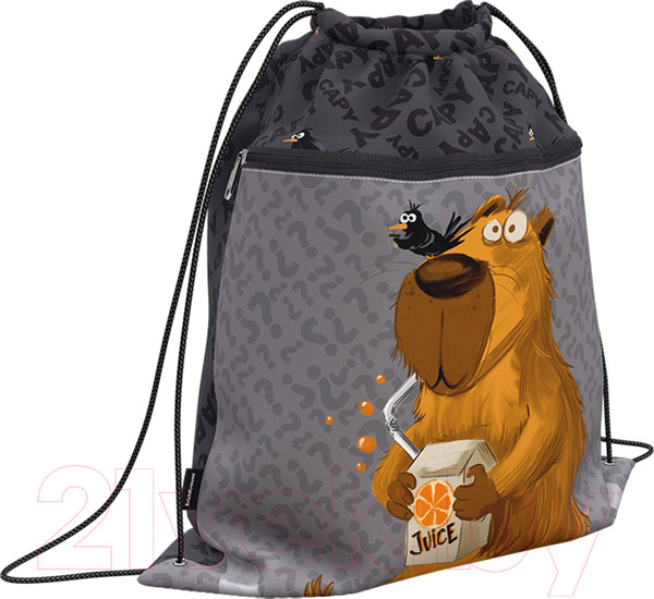 Изображение товара Мешок для обуви Erich Krause Happy Capy / 60169