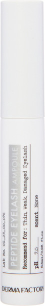 Изображение товара Сыворотка для ресниц Derma Factory Peptide Eyelash Ampoule Питательная (8.5мл)