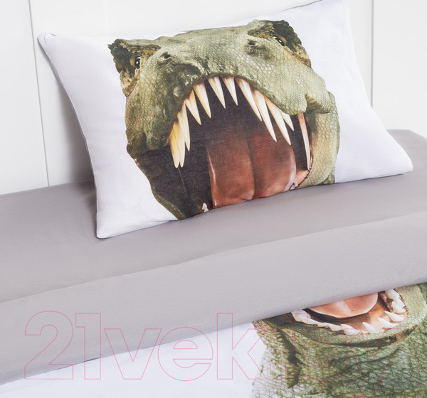 Изображение товара Комплект постельного белья Этель Green Dino 1.5сп / 4935514