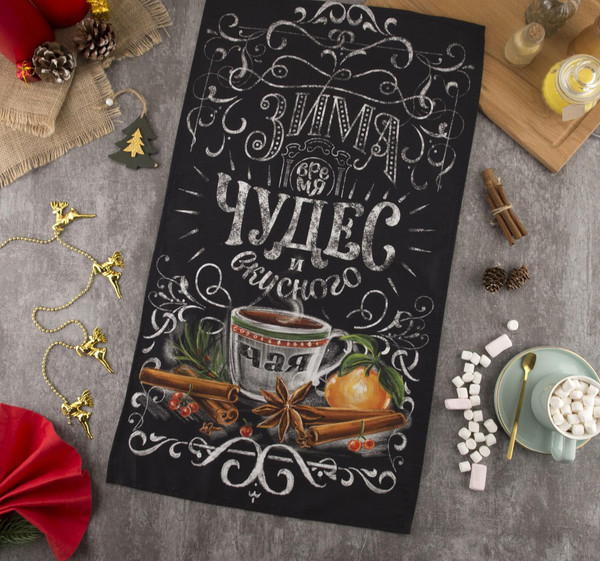 Изображение товара Полотенце Этель Зима время чудес / 5135260