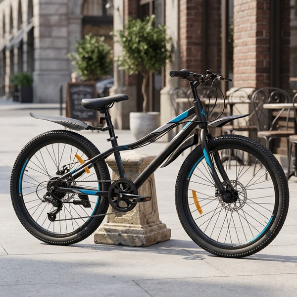 Изображение товара Велосипед Nialanti Clyde 1.0 MD 24 2024 (12, черный)