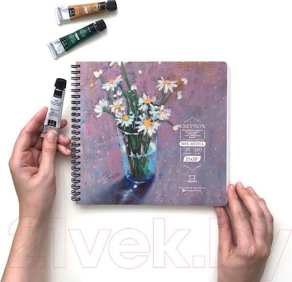 Изображение товара Скетчбук Малевичъ Mix Media / 401607 (20л)