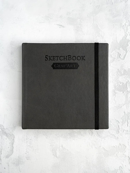 Изображение товара Скетчбук Малевичъ GrafArt Sketch / 401245 (80л, серый)
