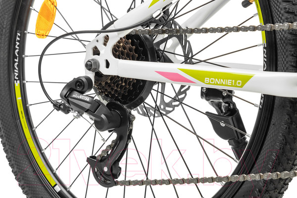 Изображение товара Велосипед Nialanti Bonnie 1.0 MD 24 2024 (12, белый)