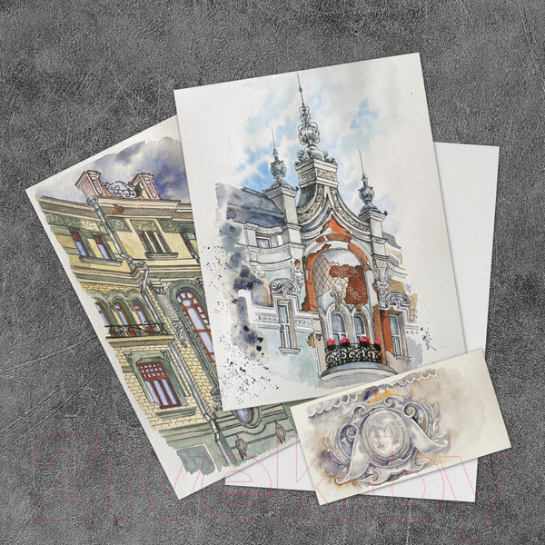 Изображение товара Набор бумаги для рисования Малевичъ Veroneze / 402218 (15л)