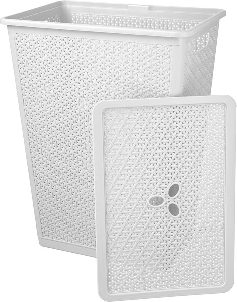 Изображение товара Корзина для белья Idi Land Wenge 221307021/03 (светло-серый)