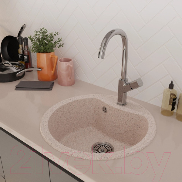 Изображение товара Мойка кухонная Mixline ML-GM09 551793 (песочный)