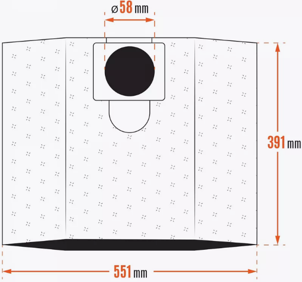 Изображение товара Пылесборник для пылесоса Daewoo Power DAVC 25TB