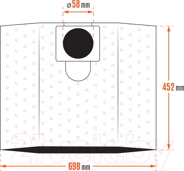 Изображение товара Пылесборник для пылесоса Daewoo Power DAVC 60TB