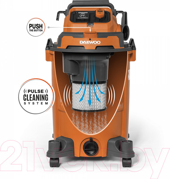 Изображение товара Профессиональный пылесос Daewoo Power DAVC 2500SD