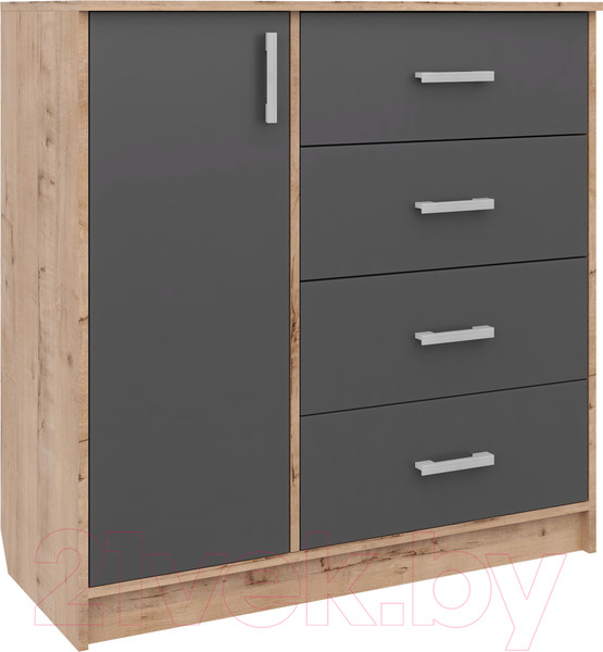 Изображение товара Тумба Аквилон №9 1002 (дуб ирландский/графит)