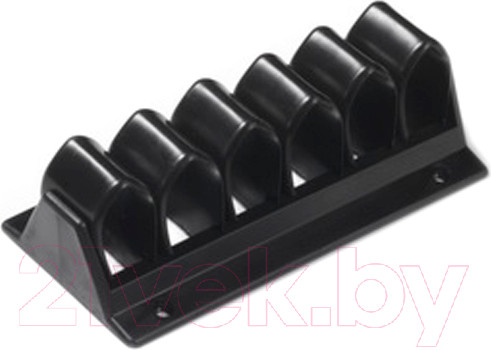 Изображение товара Кабельный органайзер ASA Plastici Cable Grip 1001000001 (6 петель, черный)