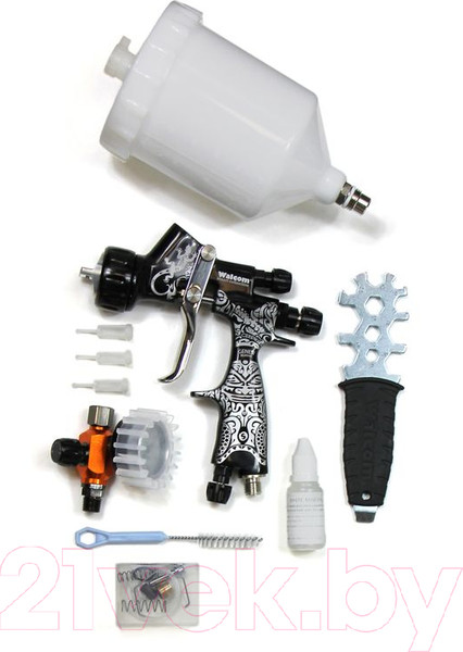 Изображение товара Пневматический краскопульт Walcom Genesi Alluminio Hte Clear / 953014ACM