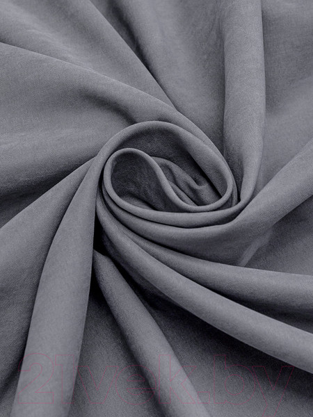 Изображение товара Комплект штор Amore Mio Однотонная замша 6ML 3872-040 150x270 / 92025 (серый)