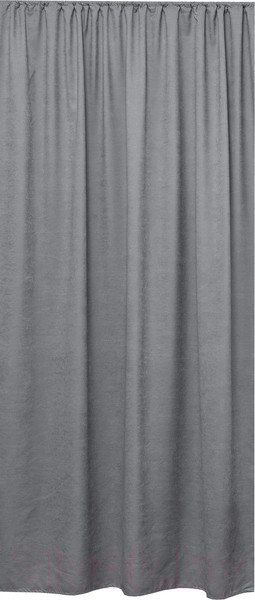 Изображение товара Комплект штор Amore Mio Однотонная замша 6ML 3872-040 150x270 / 92025 (серый)