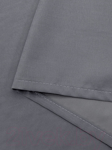 Изображение товара Комплект штор Amore Mio Однотонная замша 6ML 3872-040 150x270 / 92025 (серый)