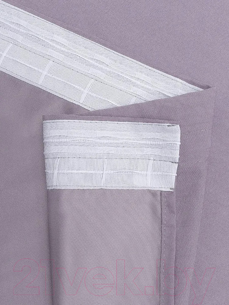 Изображение товара Комплект штор Amore Mio Однотонная замша 6ML 3872-050 150x270 / 92029 (сиреневый)