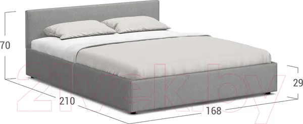 Изображение товара Двуспальная кровать Moon Family 1250 / К004344