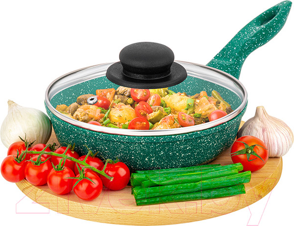 Изображение товара Сковорода Elan Gallery Гармония вкуса / 120629 (изумруд)