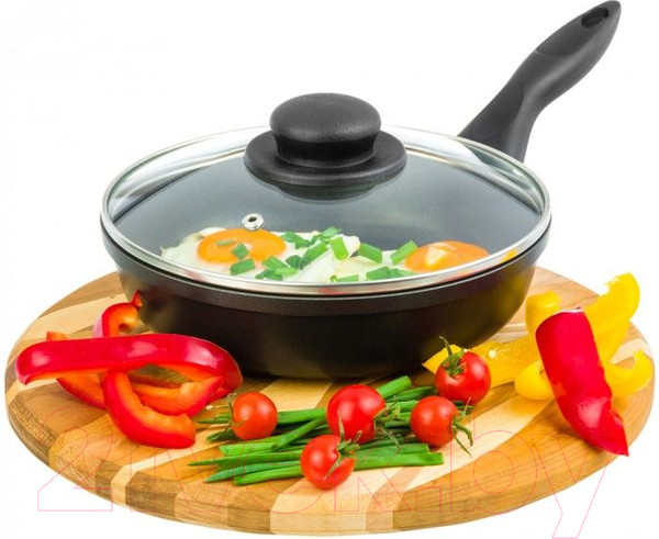 Изображение товара Сковорода Elan Gallery Гармония вкуса / 120289 (черный оникс)