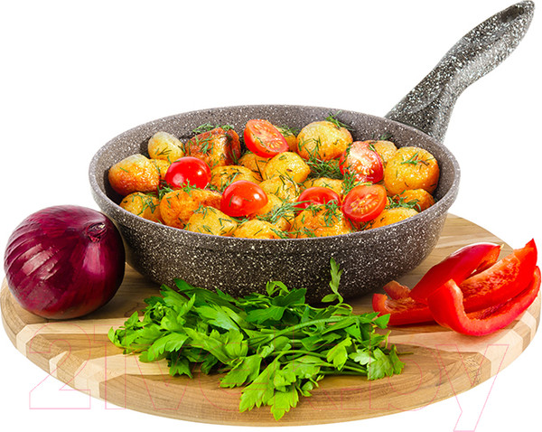 Изображение товара Сковорода Elan Gallery Гармония вкуса / 120309 (коричневый опал)