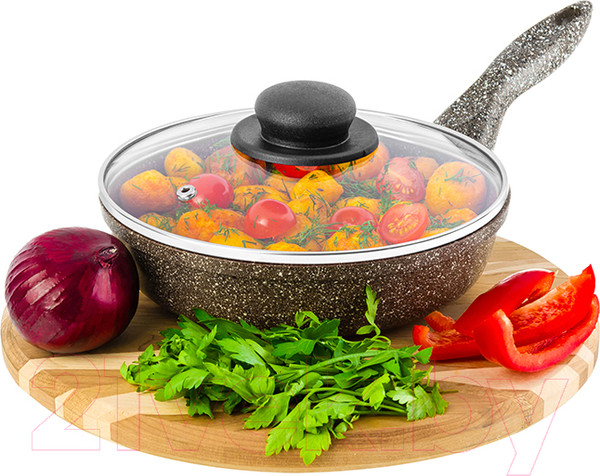 Изображение товара Сковорода Elan Gallery Гармония вкуса / 120309 (коричневый опал)