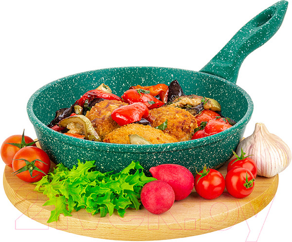 Изображение товара Сковорода Elan Gallery Гармония вкуса / 120631 (изумруд)