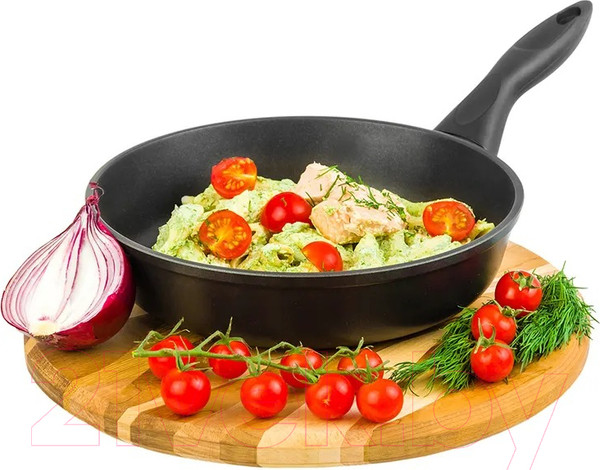 Изображение товара Сковорода Elan Gallery Гармония вкуса / 120291 (черный оникс)