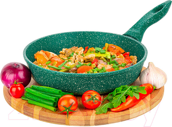 Изображение товара Сковорода Elan Gallery Гармония вкуса / 120633 (изумруд)