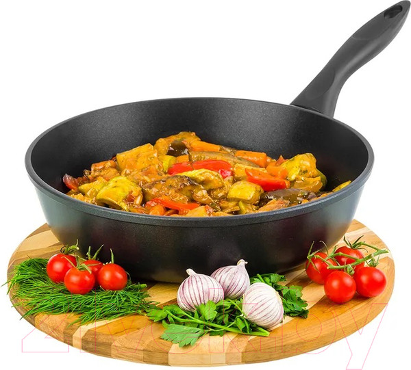 Изображение товара Сковорода Elan Gallery Гармония вкуса / 120295 (черный оникс)