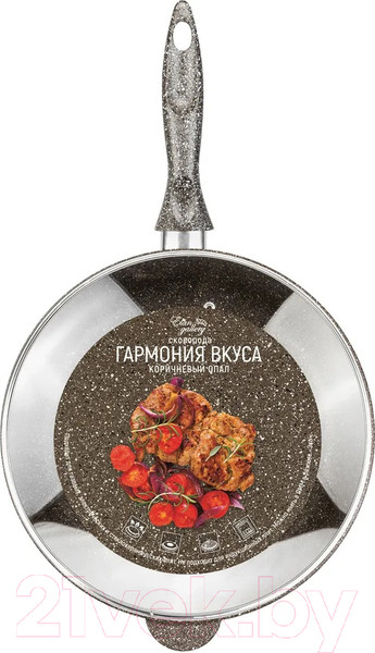 Изображение товара Сковорода Elan Gallery Гармония вкуса / 120318 (коричневый опал)