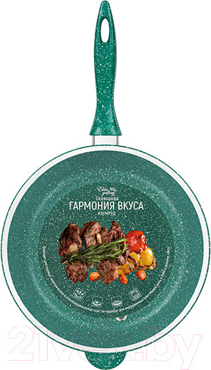 Изображение товара Сковорода Elan Gallery Гармония вкуса / 120639 (изумруд)