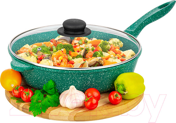 Изображение товара Сковорода Elan Gallery Гармония вкуса / 120639 (изумруд)