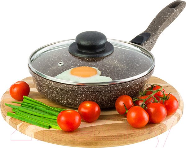 Изображение товара Сковорода Elan Gallery Гармония вкуса / 120338 (коричневый опал)