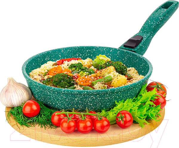 Изображение товара Сковорода Elan Gallery Гармония вкуса / 120641 (изумруд)