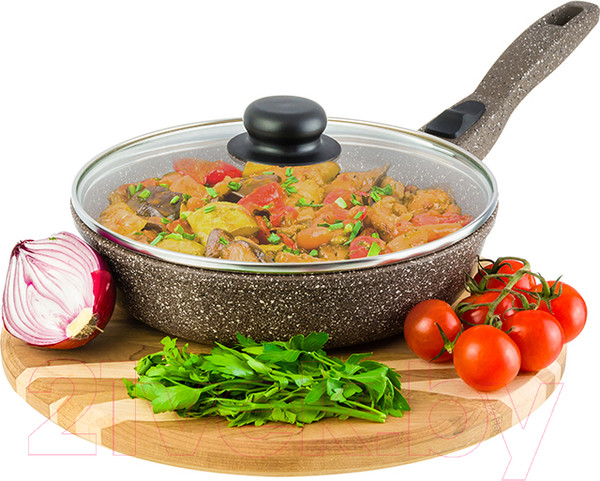 Изображение товара Сковорода Elan Gallery Гармония вкуса / 120340 (коричневый опал)