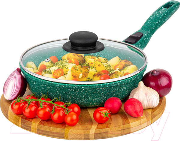 Изображение товара Сковорода Elan Gallery Гармония вкуса / 120643 (изумруд)