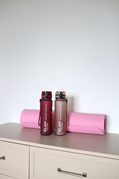 Изображение товара Бутылка для воды Elan Gallery Style Matte / 280144 (бургундия)