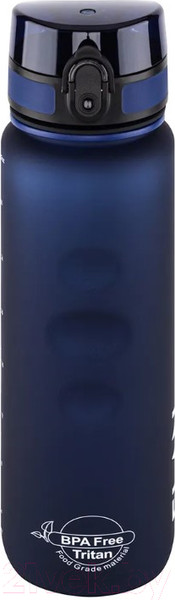 Изображение товара Бутылка для воды Elan Gallery Style Matte / 280145 (темно-синий)