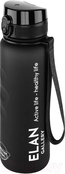 Изображение товара Бутылка для воды Elan Gallery Style Matte / 280148 (черный)