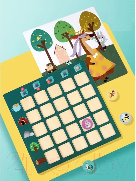 Изображение товара Игра-головоломка Top Goods Где кто находиться? WDH-058