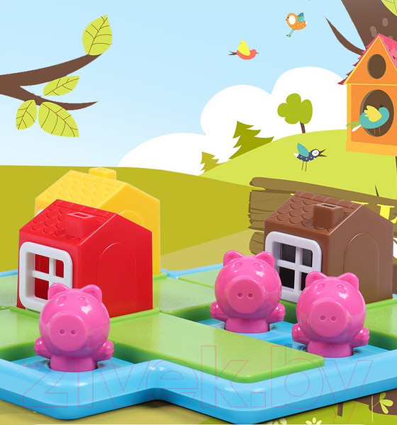 Изображение товара Игра-головоломка Top Goods Три поросенка 9603