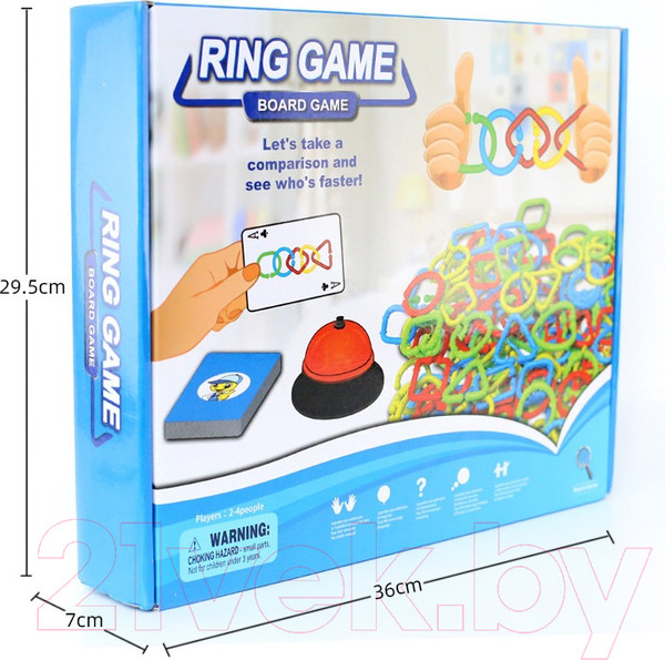 Изображение товара Игра-головоломка Top Goods Колечки 5057