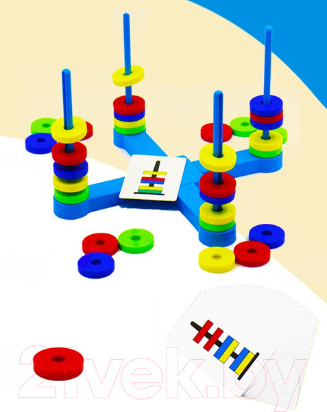 Изображение товара Игра-головоломка Top Goods Магнитные колечки 5127
