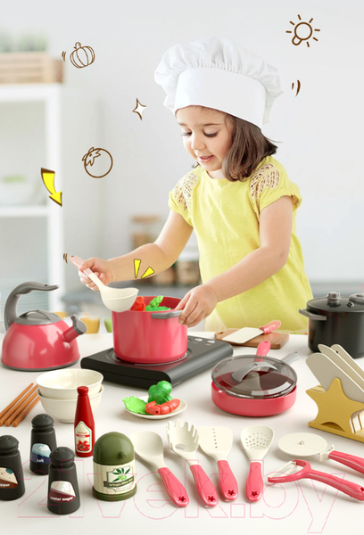 Изображение товара Кухонная плита игрушечная Top Goods Кухонная утварь QB181-54