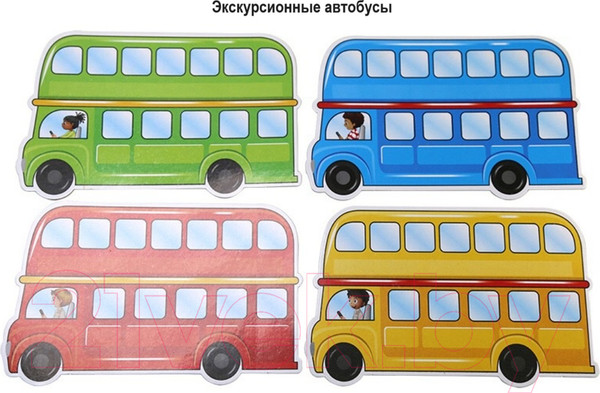 Изображение товара Развивающая игра Top Goods Поездка в зоопарк 5107