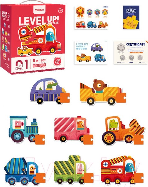 Изображение товара Развивающая игра Mideer Транспорт CT7032