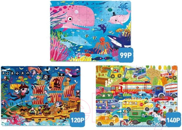 Изображение товара Набор пазлов Mideer Приключения CT7039