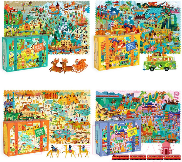 Изображение товара Пазл Mideer Африка MD3111