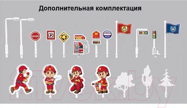 Изображение товара Игрушка-трансформер Top Goods Пожарная LA-057